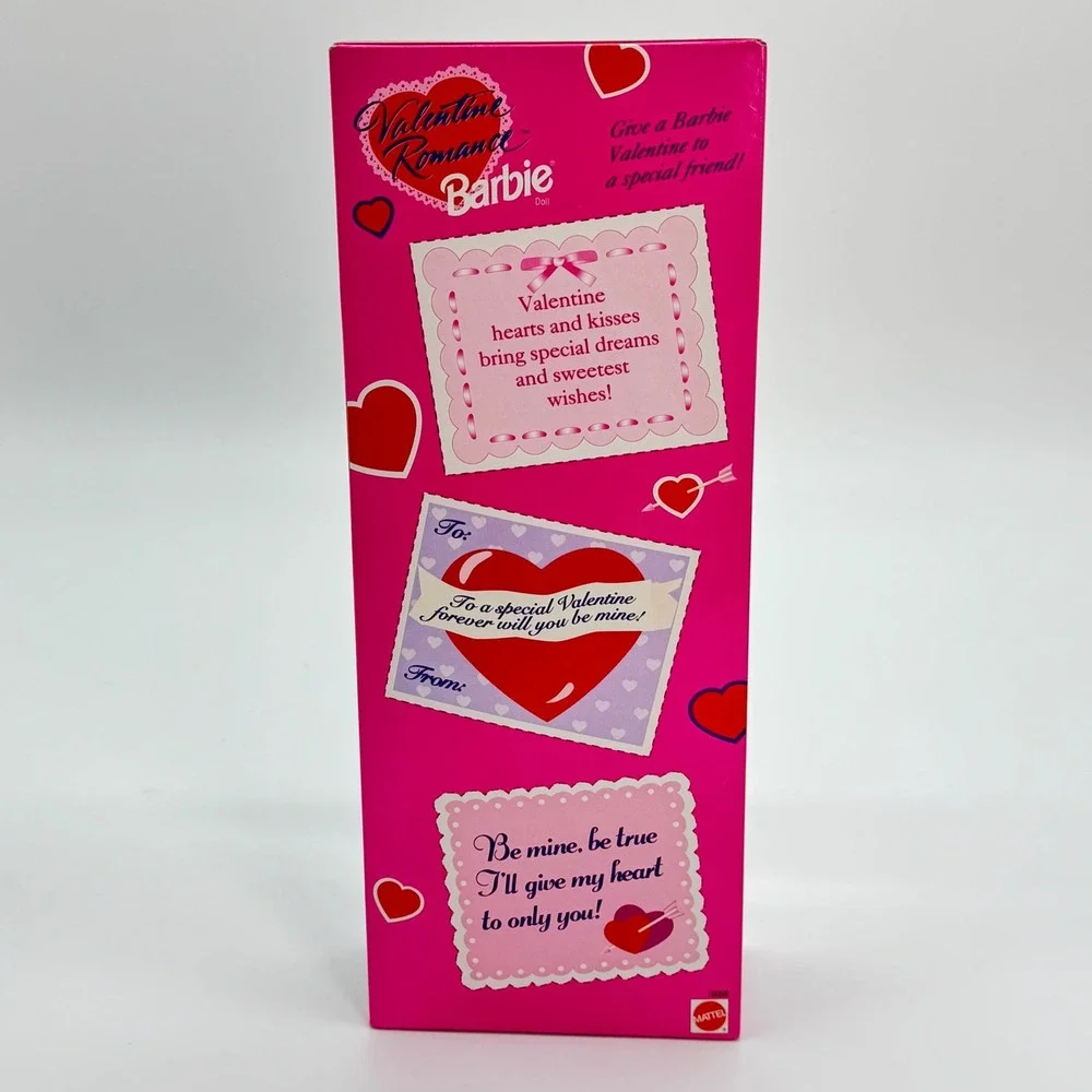 Mattel Valentine Romance Barbie Doll Special Edition 1996 Red Heart Dress 16059